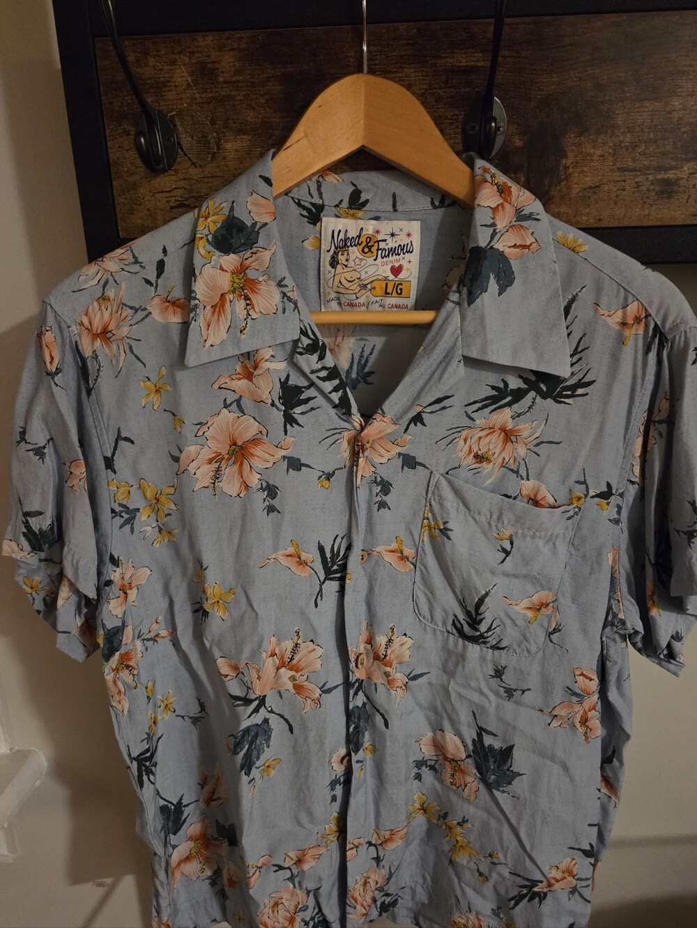 Naked&Famous Hawaiian Shirt